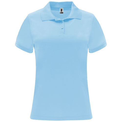 Polo sport promotionnel Femme 150gr Monzha ROLY Bleu ciel